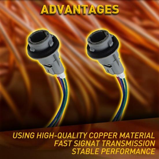 For Honda Civic Front Turn Signal Light Bulb Socket Connector Plug 33302-SR3-A01