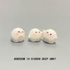 6PCS Resin Mini Cute Car Center Console Decor Ornaments Micro Animal Screen Decoration Car Interior Accessories