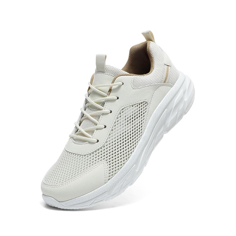 38-48 Summer Men's Sports Shoes Breathable Casual Shoes Flying Weaving Outdoor Running Shoes