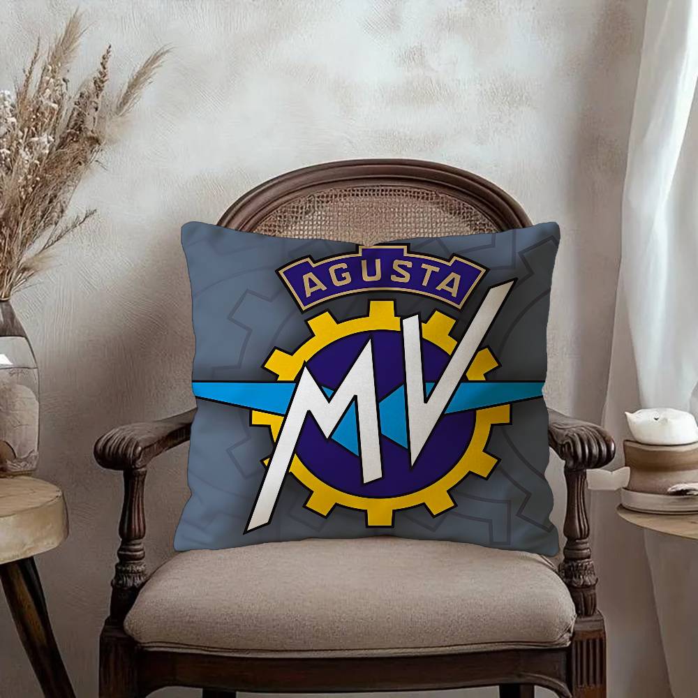 Motorcycle A-Agus-taS Brand M-MVS pillow cover sofa cushion cover home room decoration children gift