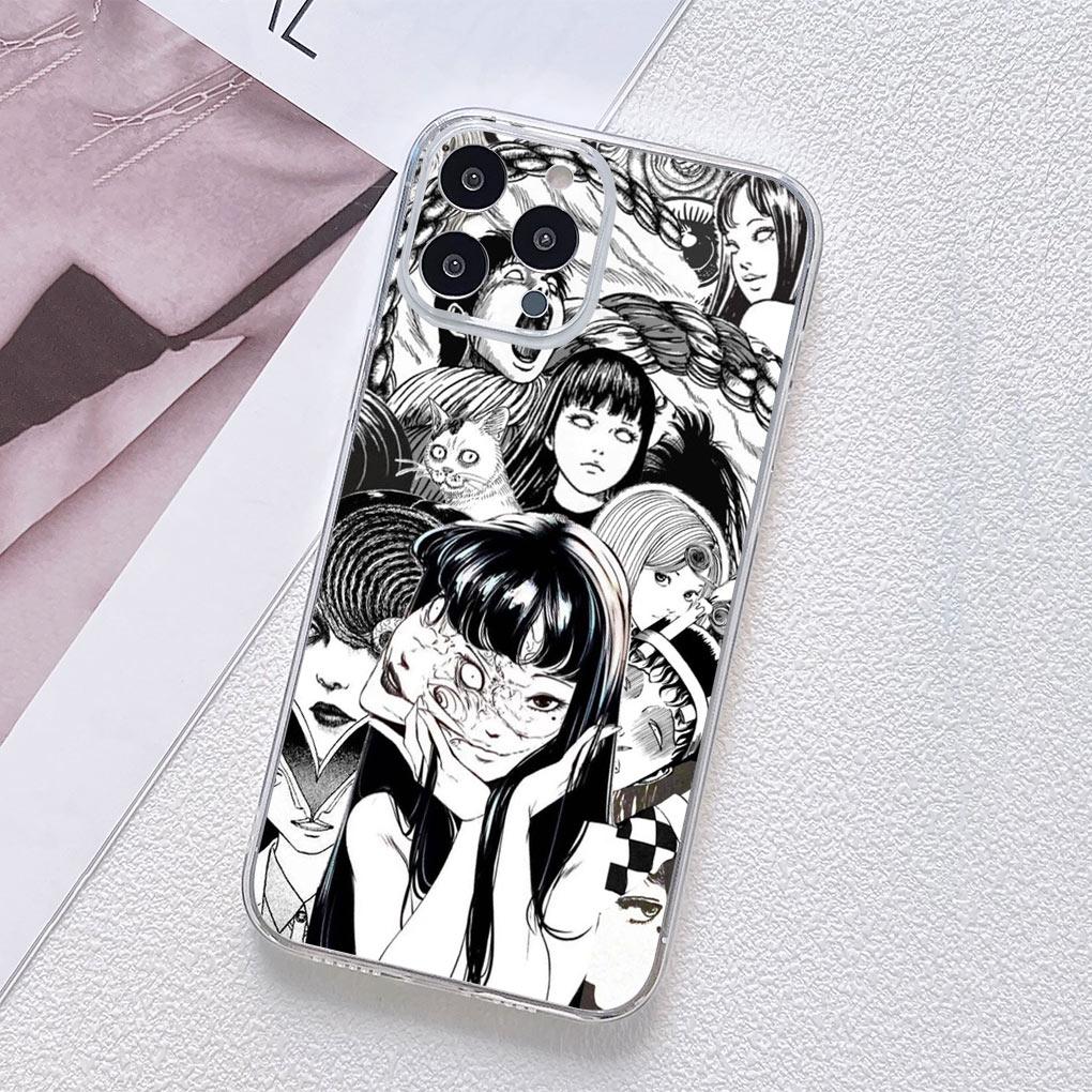 Tomie Junji Ito Anime Collection Phone Cover for Motorola Moto G13 G14 G53 G54 G62 G72 G82 G84 E13 E20 G42 G32 G23 G22 Soft Case