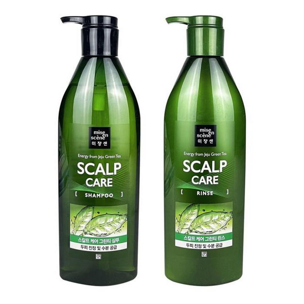 

mise en scène Scalp Care Green Tea 680ml Shampoo Rinse 2-piece set