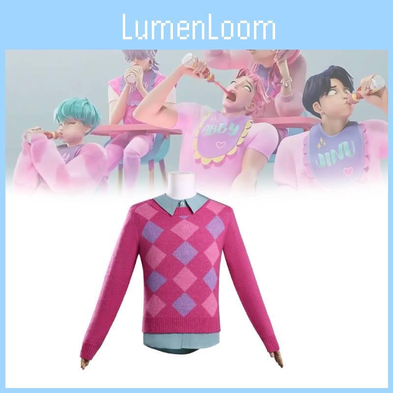 Hunters Demon Kpop Cosplay Costume With Polyester Fabric Game Anime Role Play