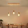 OEING Solid Wood Art Pendant Light