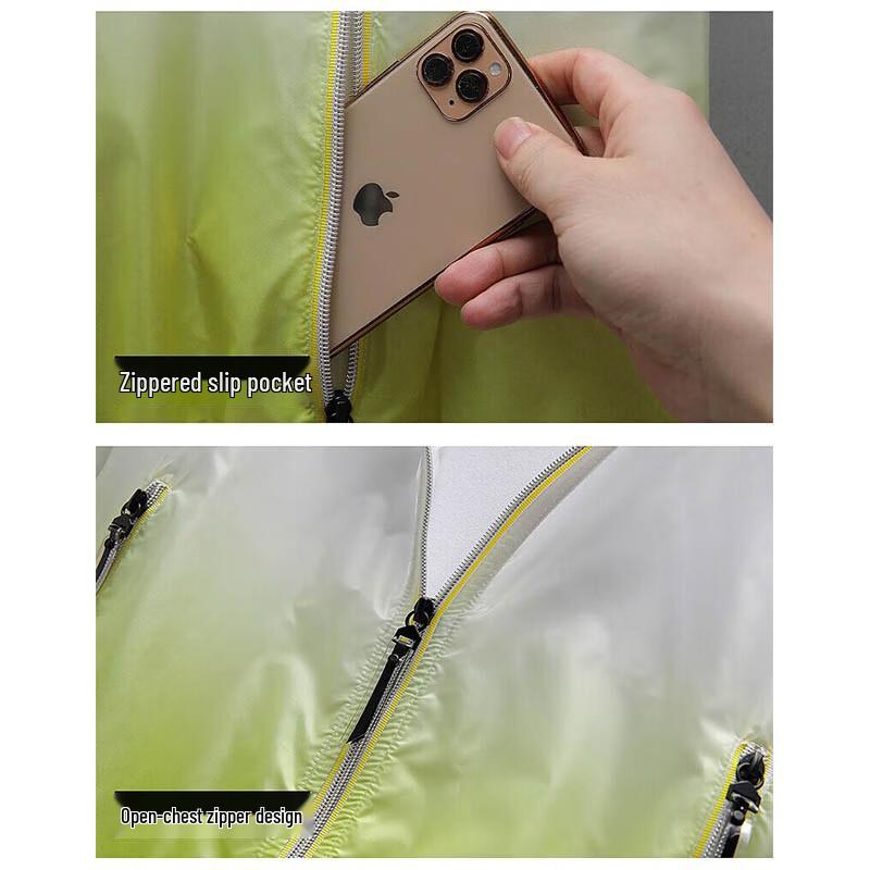 MiiOW Men's Hooded Lightweight Sun Protection Jacket
