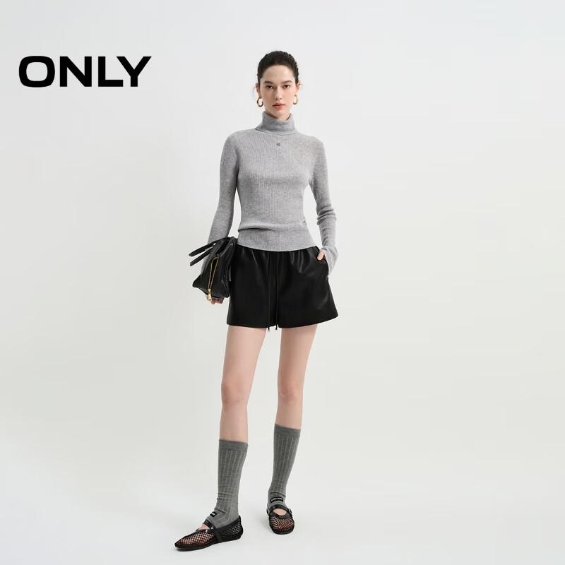 Only Women's Soft High-Neck Knit Sweater