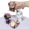 1/2Pcs Mini Fake Rose Bouquet Handcrafted Artificial Sunflower Floral Decoration Valentine's Day Anniversary Birthday Romantic Gift for Women Wife