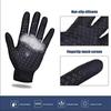 Winter Gloves For Men & Women Waterproof Windproof Cold Gloves Snowboard Motorcycle Riding Driving Warm Touchscreen Zipper Glove