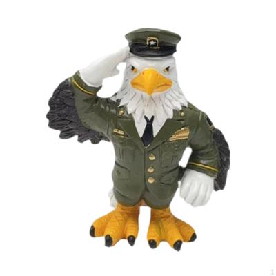 Eagle Statue Decorative Practical Figurine for Home Friends Desktop Display