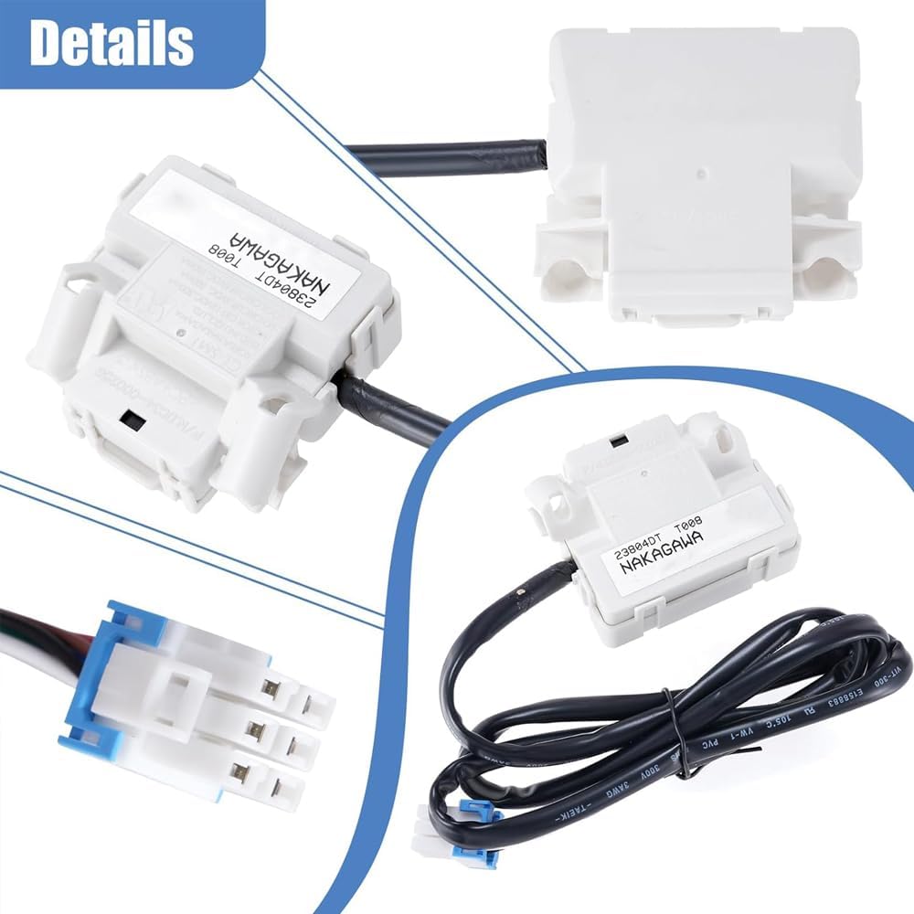 TopHomer DC34-00025G Washer Door Lock Switch Replacement for DC34-00025G, AP6884125, PS12720530, EAP12720530, Compatible with WA50R5400AV/US-01,