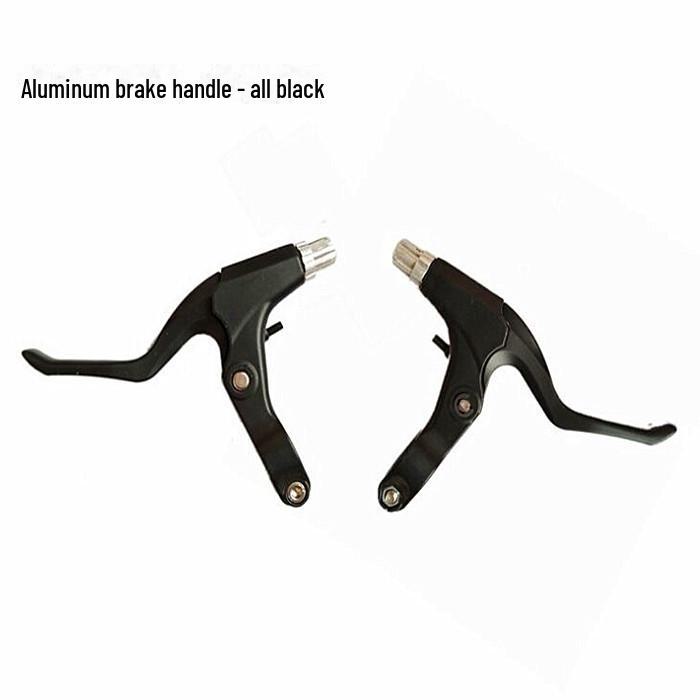 

Ручка дискового тормоза из алюминиевого сплава для горных велосипедов - черно-белая
