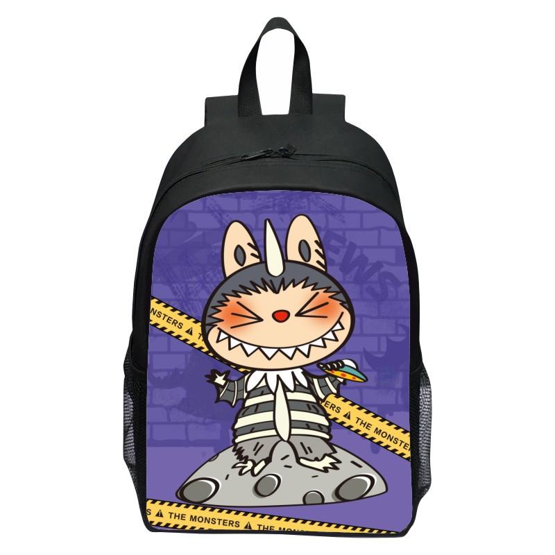 Schoolbag Printed Rabbit, Elementary School Cartoon Cute Backpack 123 Grade Doll Boys and Girls
