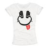 Funny Ladies Top Headphones Print Music Hip Hop Fun Shirt Cool Cheeky Funny Unisex T-Shirt