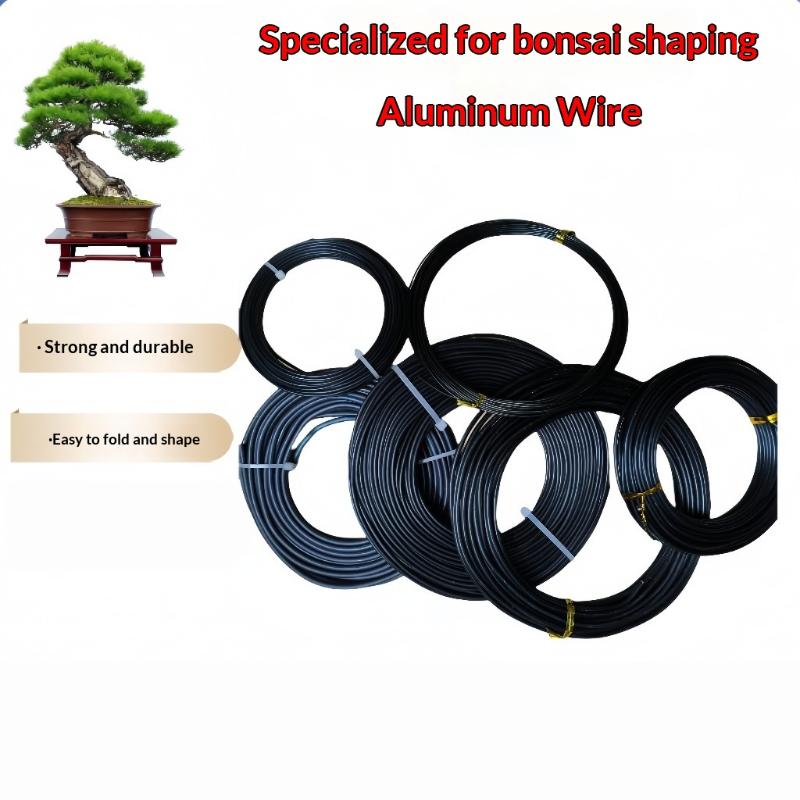 1/2Pcs Garden Plant Support Aluminum Wire Bonsai Training Wire For Diy Bonsai Craft Climbing Vine Tree Shaping Gardening Tool