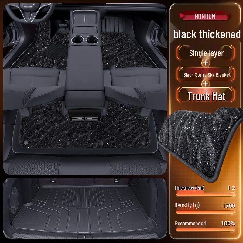Voyah Zhiyin 2025 TPE Floor Mats - Complete Car Interior Modification Accessory Set