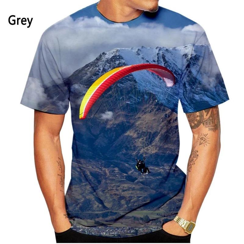 Cool Rabbit Bear Pattern T Shirt For Men Fun Monkey Cat 3D Printed Short Sleeve Tops Summer Casual Round Neck Loose Tee Shirts