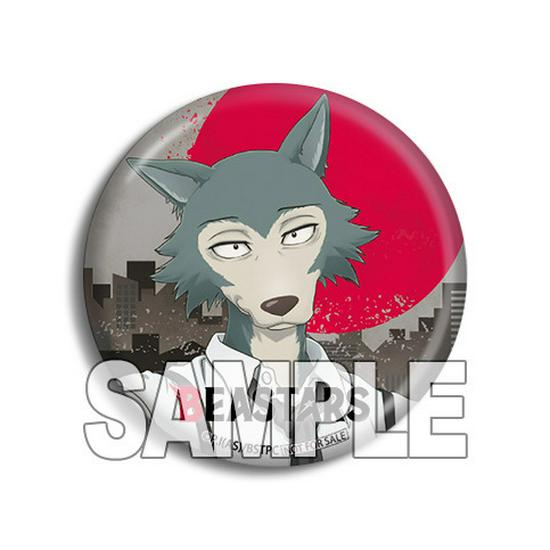 

BEASTARS Zootopia Cake Bonus: Gray Wolf Legoshi & Louis Button Badge 54mm