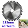 115mm/110mm 40 Teeth Alloy Circular Sawing Blade Angle Grinder Cutting Disc For Cutting Wood Or Plastic Quick Cutting Tool
