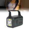 Emergency Weather Radio 12000mAh Power Bank AM FM LED Flashlight Portable Hand Crank Solar Radio for Outdoor Camping