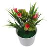 Vibrant and Lively Set of 5 Small Calla Lily Flowers Artificial Potted Plants