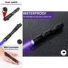Aluminum Alloy Mini Led Flashlight With Pen Clip For Camping And Outdoor Activities
