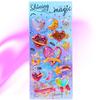 of Magical Girl Sparkly Drop Ecran Uru Deco Cute Decoration Stickers for Stationery Available Online [KOREWA] [Set 4] Stickers, Planners, Goods,