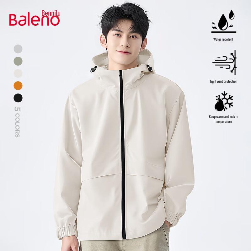 

Baleno Men s 2025 Outdoor Sport Hooded Jacket 3XL