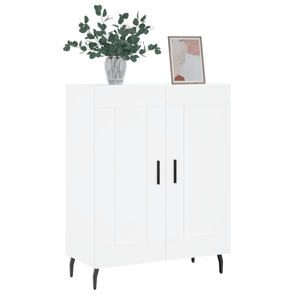 Vidaxl Cabinet, White, 69.5X34X90 Cm, Wood-Based Material