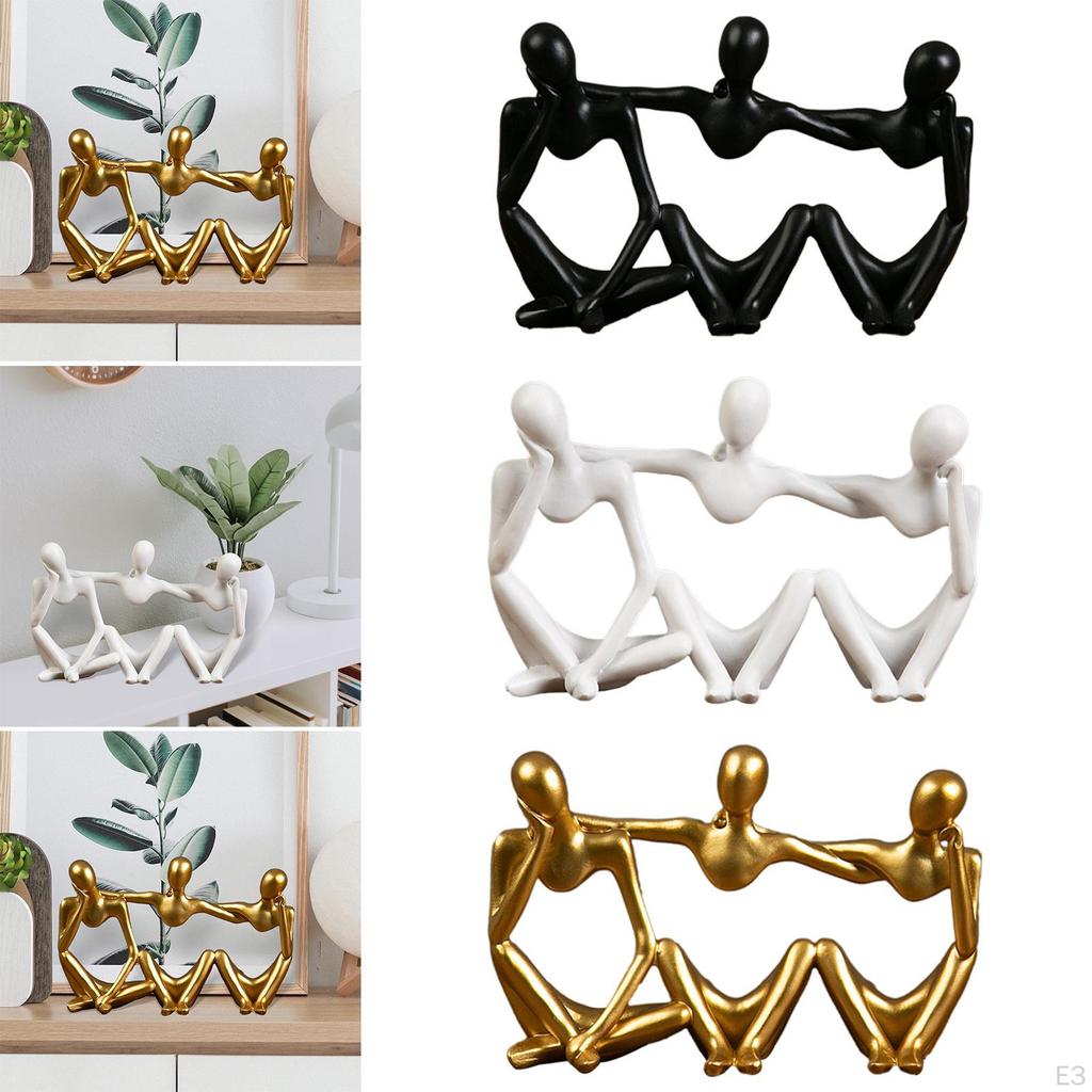 Abstract Thinker Figurine Sculpture for Home And Event Decor