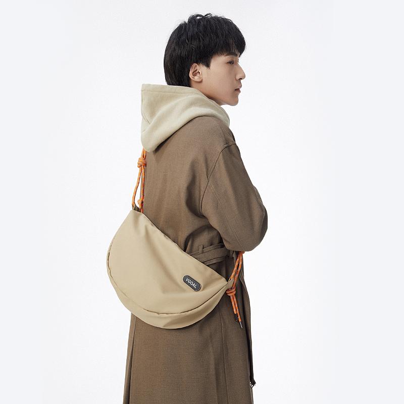 Vgoal Autumn New Men Women Cross-body Bag Waterproof Lightweight Sling Bag Japanese Style Casual Hobos For Lovers