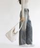 Green Stuff Simple Shopper Bag 62 Ethnic Fringe - Ivory
