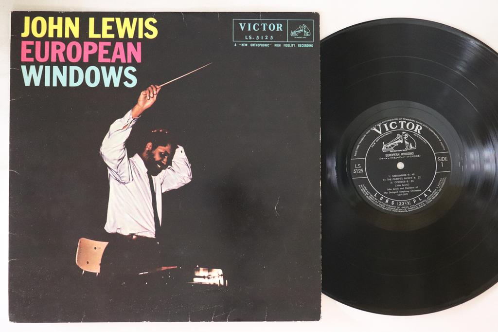 LP Record JOHN LEWIS - European Windows LS5125 VICTOR 1958 Japan Jazz Used