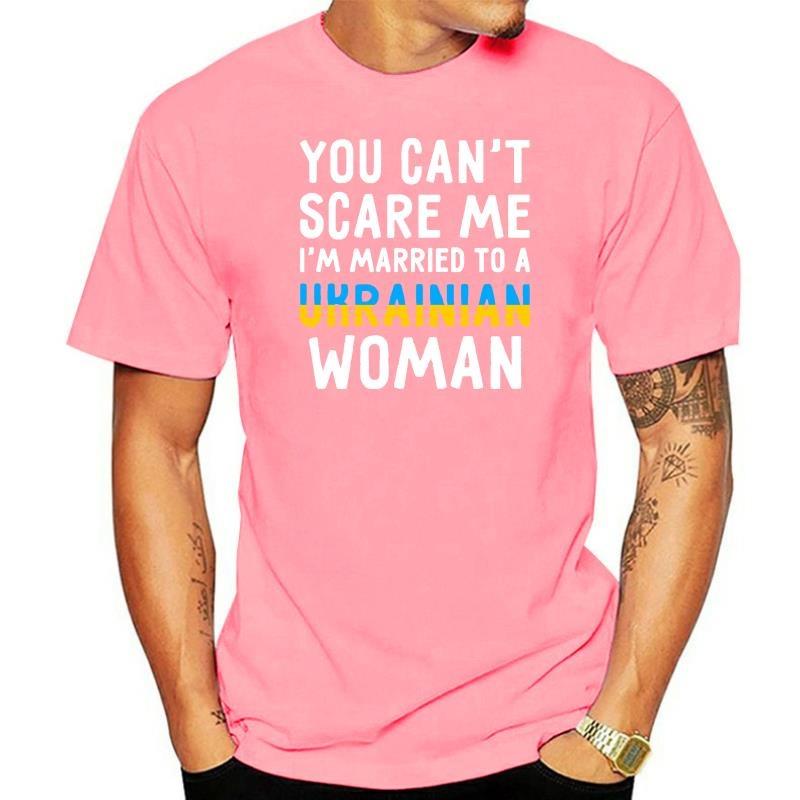 You Can T Scare Me I M Married To A Ukrainian Woman T-shirt Ukraine Ukrainian T-Shirts Men’s
