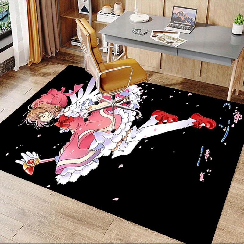 Cardcaptor Sakura Charming Anime Character Office Chair Mat - Cute Girl Design for Home Decor, Office Use, Living Room, Bedroom Gift Idea.12