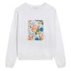 Womens/Ladies Floral Relaxed Fit Sweatshirt