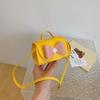 Party Cute Bowknot Crossbody Bag Trendy PU Material Single Shoulder Bag Small Size Cartoon Design Square Bag Women