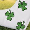 Kunstleder Golfschläger-Headcover, Stickerei Kleeblatt Golf-Putter-Cover, Universelle Golfschläger-Schutzhülle, Golfschläger-Zubehör