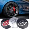 4 szt. 56/60/65 mm Kołpaki Środkowe Koła Samochodowe Emblemat Naklejka na Piastę Opony Do KIA Ceed Forte K9 Optoma Picanto Rio Sorento Soul Sportage
