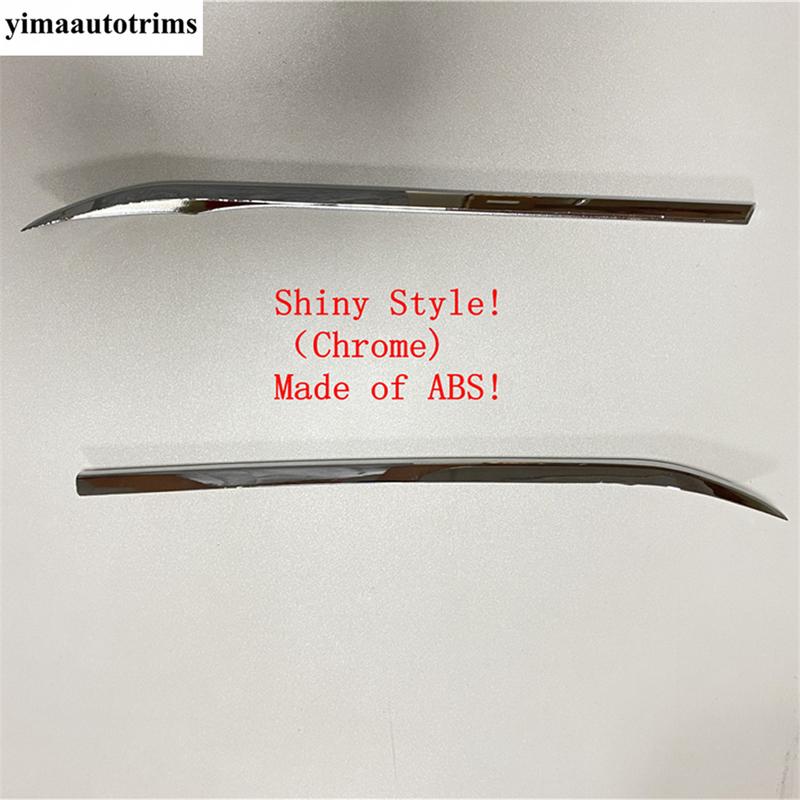 Car Front Middle Grille Grill Strip Decoration Cover Trim Fit For Chevrolet Equinox 2017 -  ABS Chrome Exterior Accessories