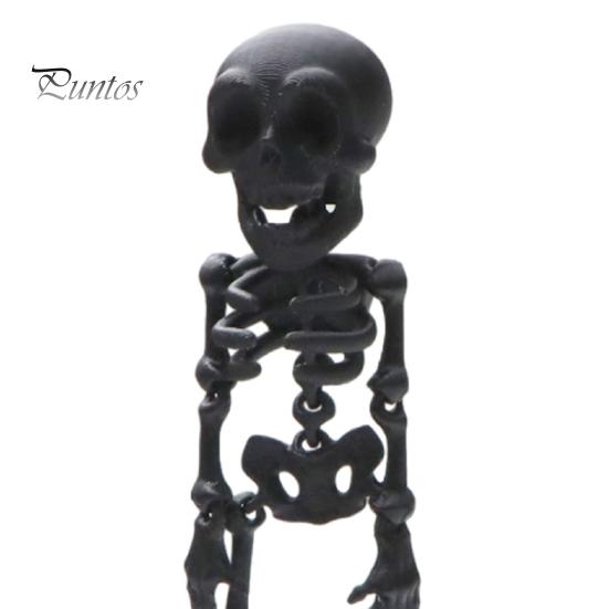 Decorazione Acquario Gamberetti Scheletro Danzante Aeratore Acquario, Ornamento Dinamico Alimentato ad Aria, Divertente Aeratore Decorazione con Giunto Flessibile con Tubo da 1m e Ventosa
