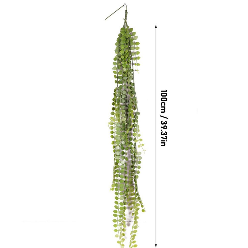 Artificial Hanging Plant Vines Aesthetic Plastic Fake Hanging Vine For Wall Home Indoor Outdoor Decor