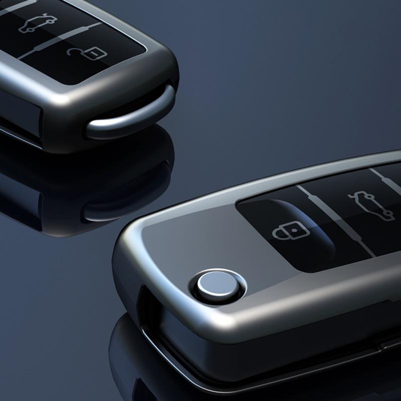 TPU Autoschlüsselhülle für Volkswagen VW Polo Golf Passat Tiguan Beetle Caddy T5 Up Eos Skoda Octavia Seat Leon Altea