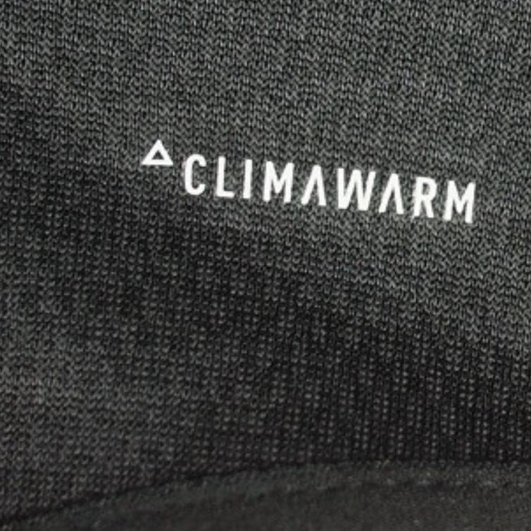 adidas Bluza z kapturem z nadrukiem logo z długimi rękawami i oddychającym ciepłem Męska bluza czarna EI8377