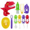 Cartoon Simulation Dinosaur Set, Children'S Role-Playing Toy Play Doctor Toy Set