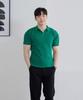 HECKCOOLNAM Ice Cooling Men'S Muscle Fit Collared Short Sleeve Knit T-Shirt That Makes Shoulders Look Wide (Type B)