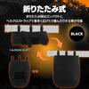 MILQUEST PHC-Type Dump Pouch, "Lays Under a Magazine Pouch," Compatible with MOLLE and Belts, Military Recycled Pouch, Airsoft First Line (Black)
