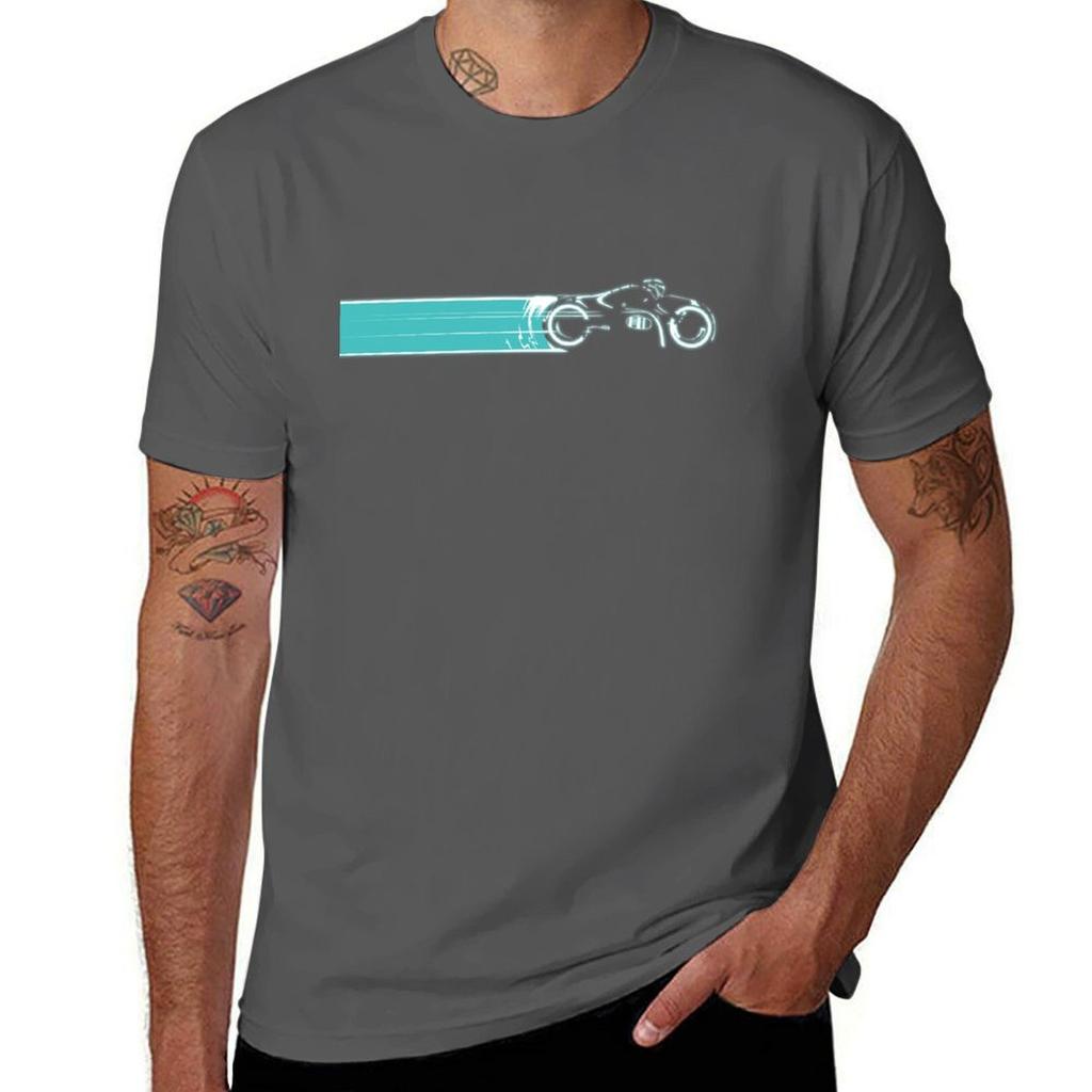 Tron Light Cycle 2010 Tshirt Sun Block Outdoor Tshirt