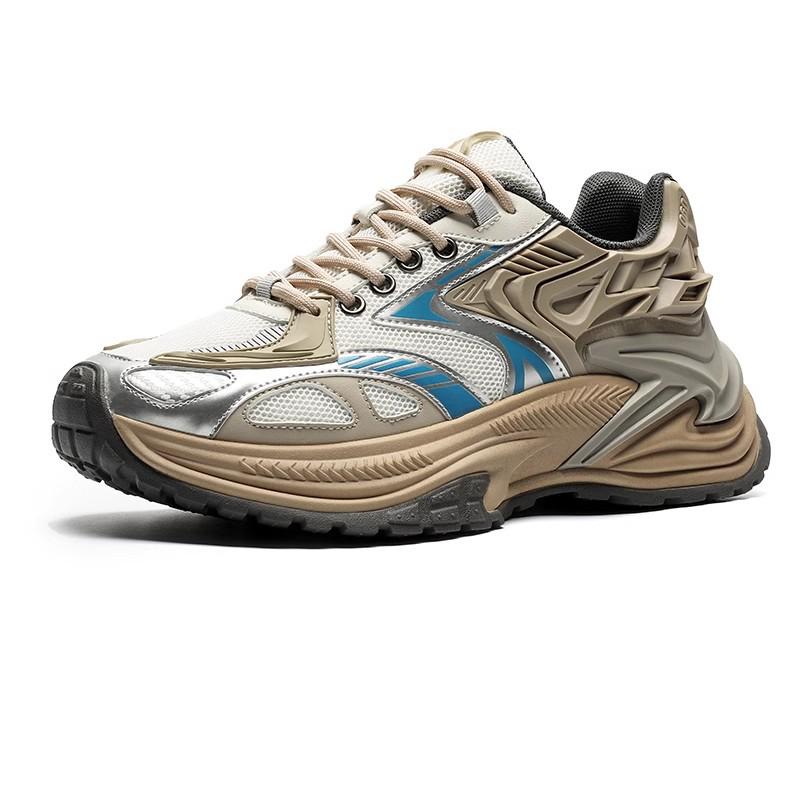 

Мужские кроссовки из сетки на толстой подошве 2025: Трендовый Меха-Стиль X99 39