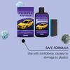 Car Plastic Care Kit Interior Black Plastic Cream