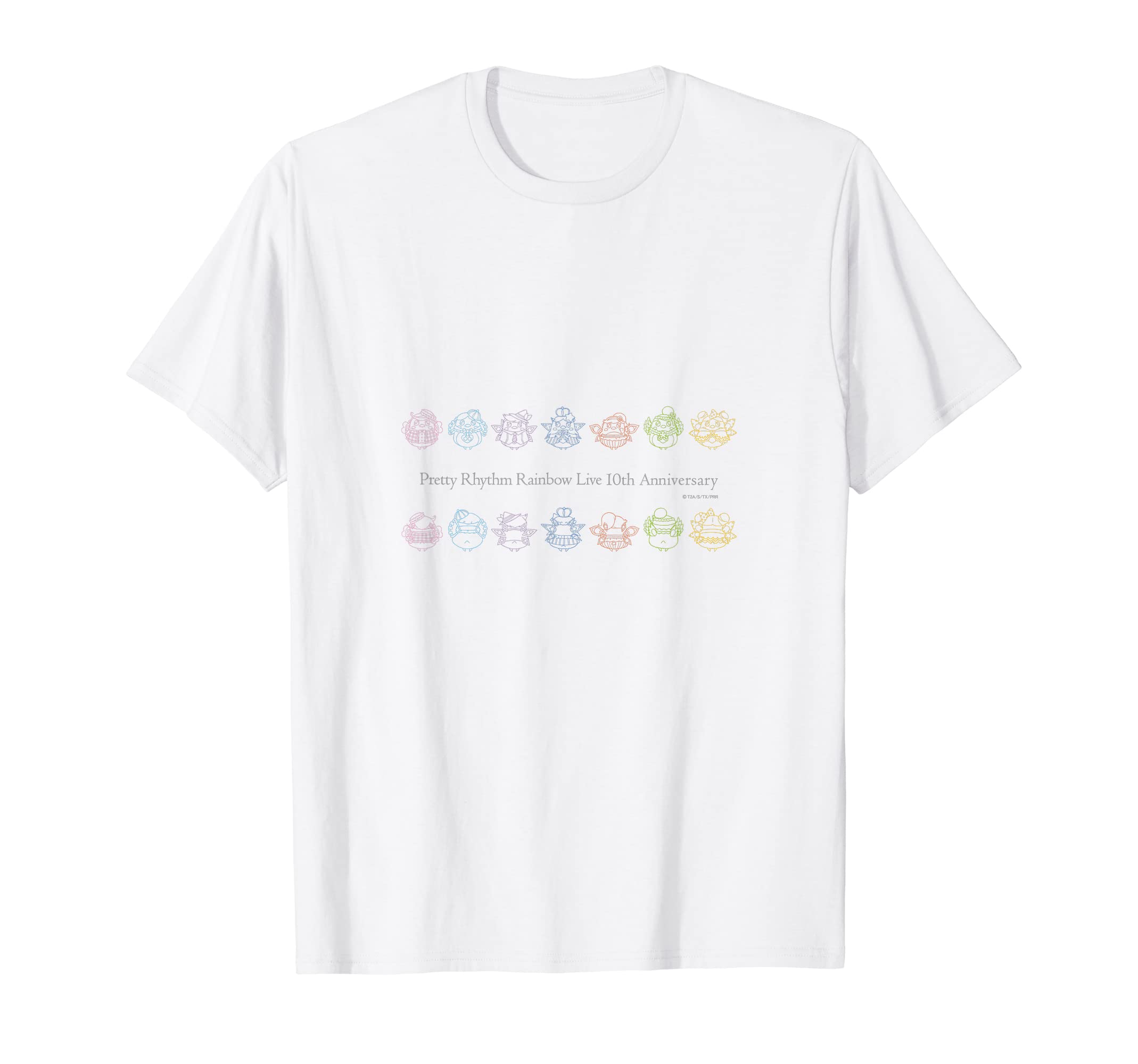 

Pretty Rhythm Rainbow Live Pair T-shirt